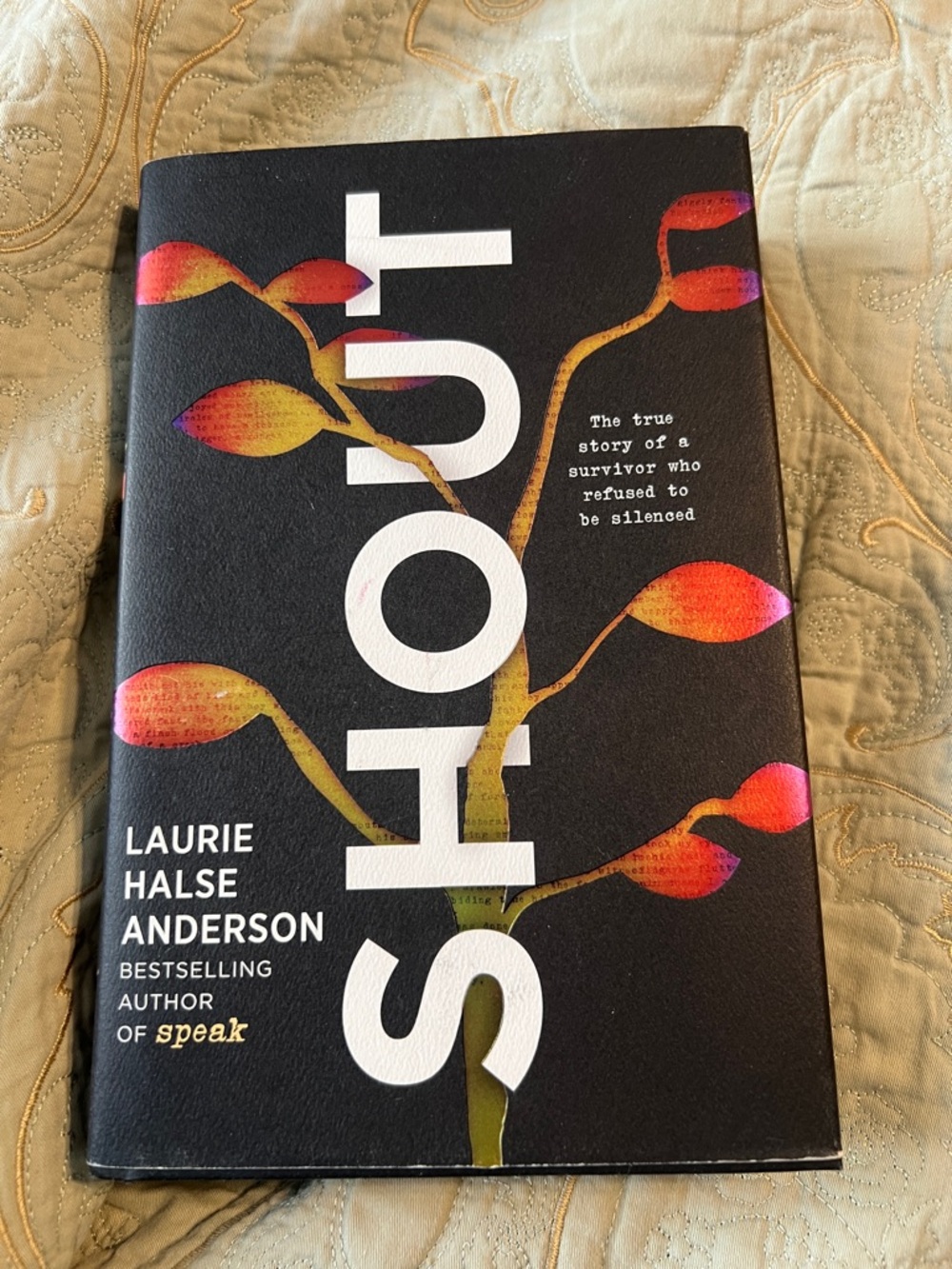 "Shout" Hardcover Book - Black Cover